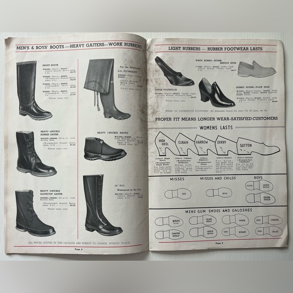 *BROWN SHOE COMPANY* 1941-1942 Men’s Women’s Children SHOE catalog - Picture 4 of 8